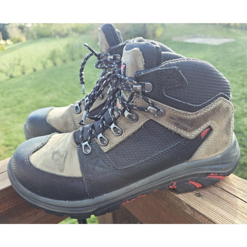 Red Wing 3518 Safety Toe Waterproof Tradesman Work Boots Size 9.5 D